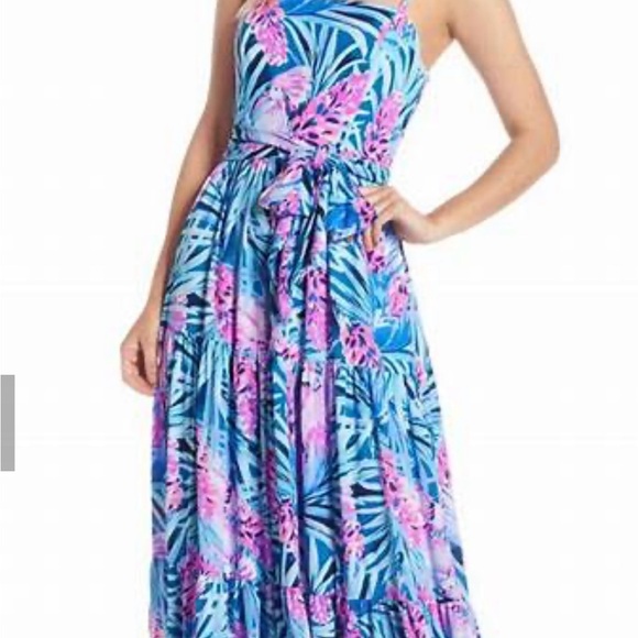 Lilly Pulitzer Aviana Mr Peacock size14. - Picture 3 of 8